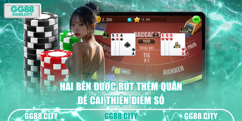Hai bên được rút thêm quân để cải thiện điểm số
